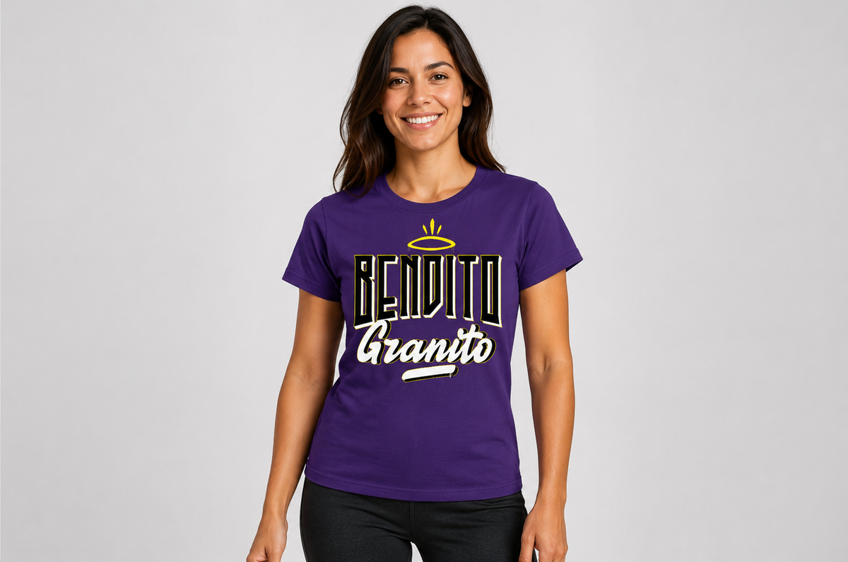 CAMISETA BENDITO GRANITO BURDEOS ADULTO