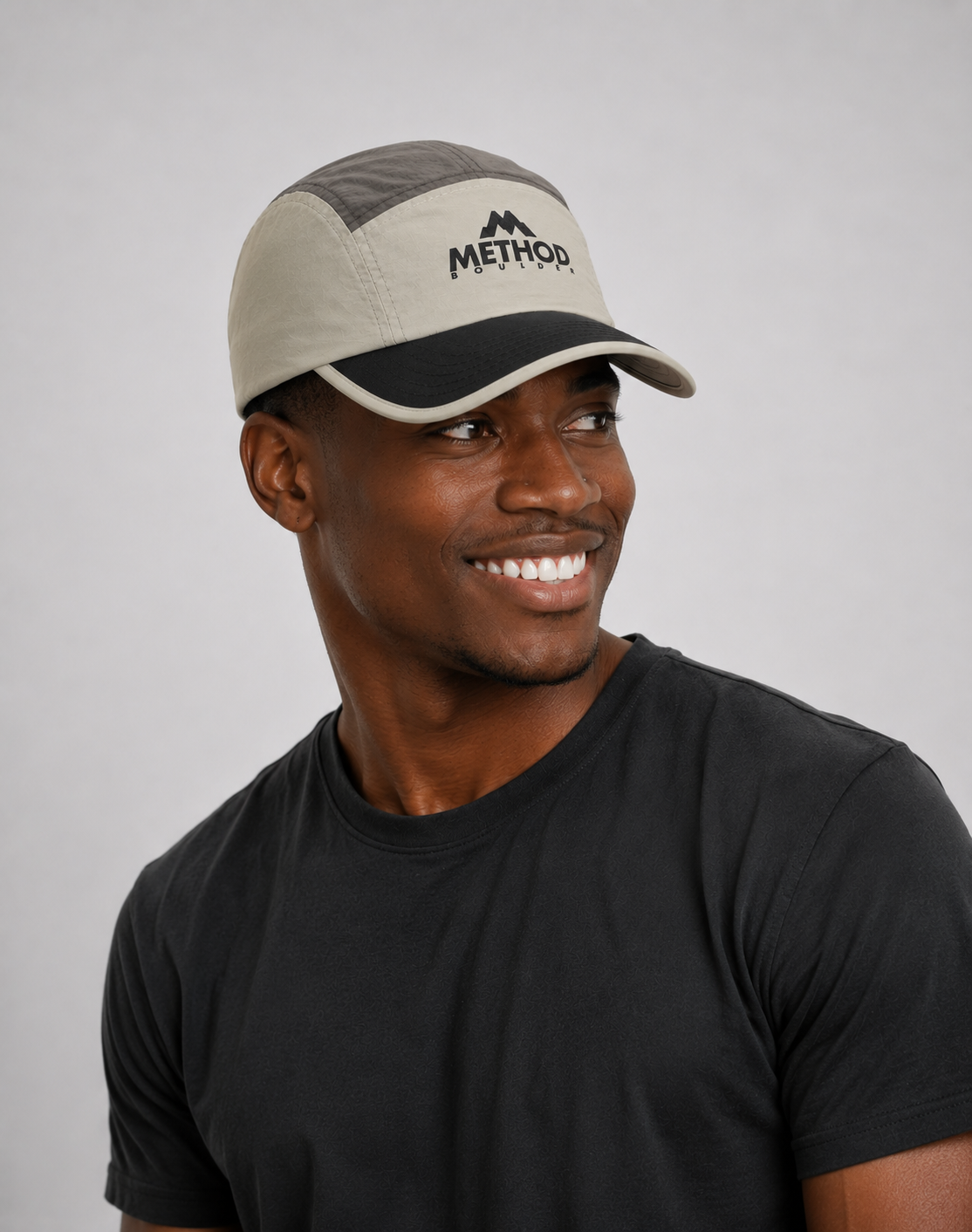 GORRA FIVE PANELS FLEX BLANCA