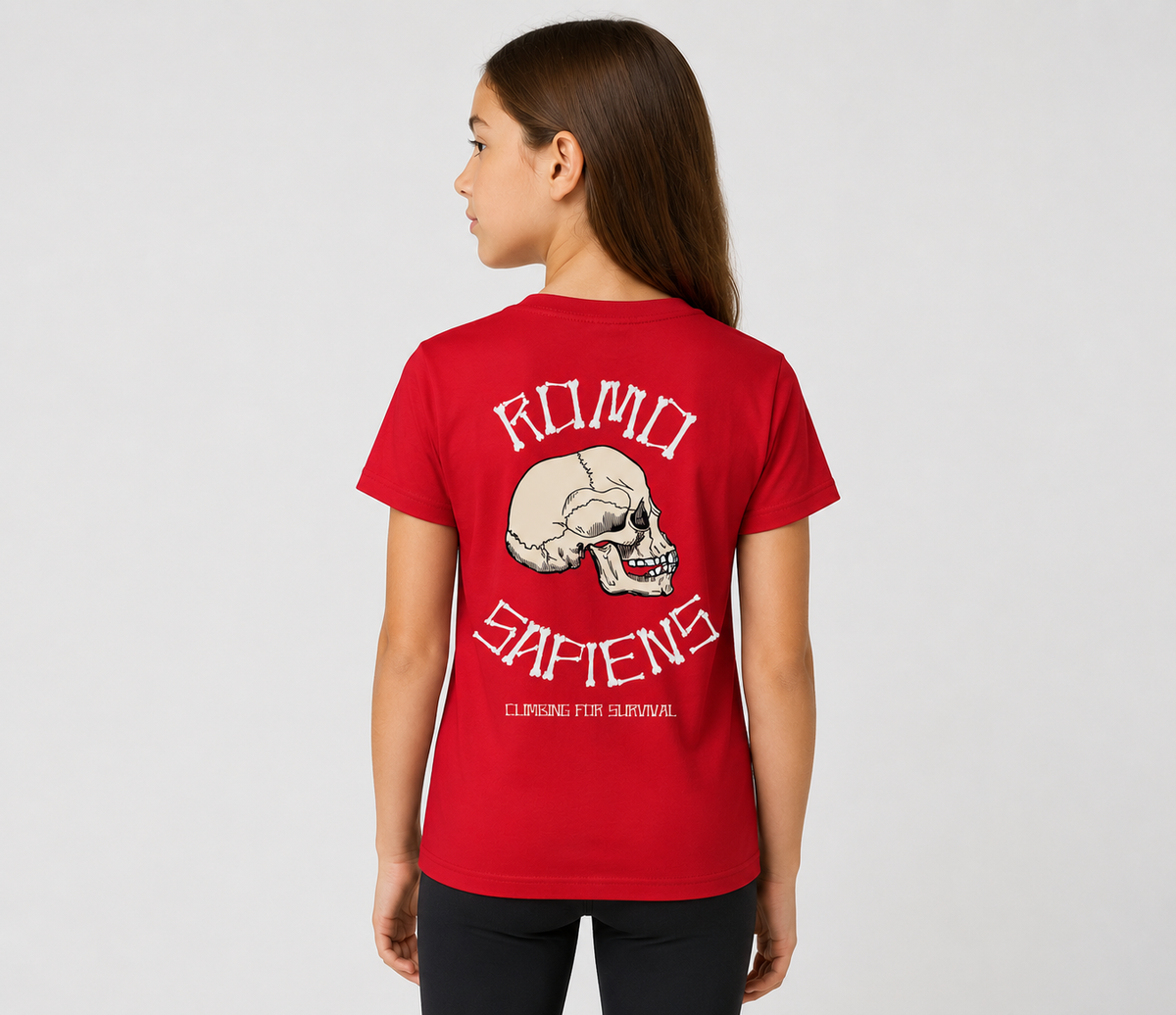 CAMISETA ROMO SAPIENS ROJA KIDS
