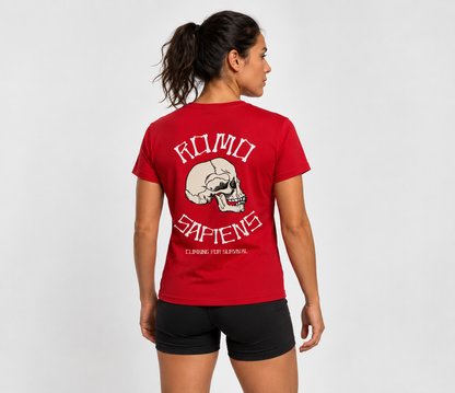 CAMISETA ROMO SAPIENS ROJA ADULTO