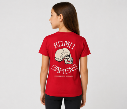 CAMISETA ROMO SAPIENS NEGRA KIDS