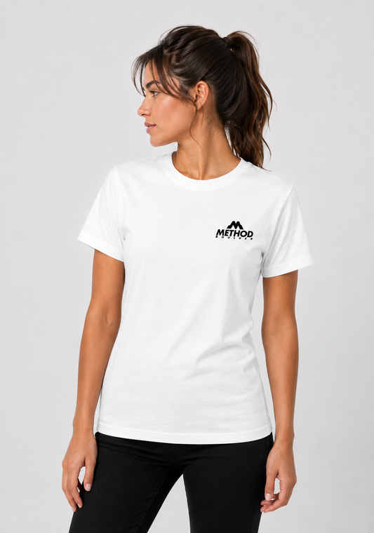 CAMISETA TRAVEL AROUND THE ROCKS ADULTO BLANCA